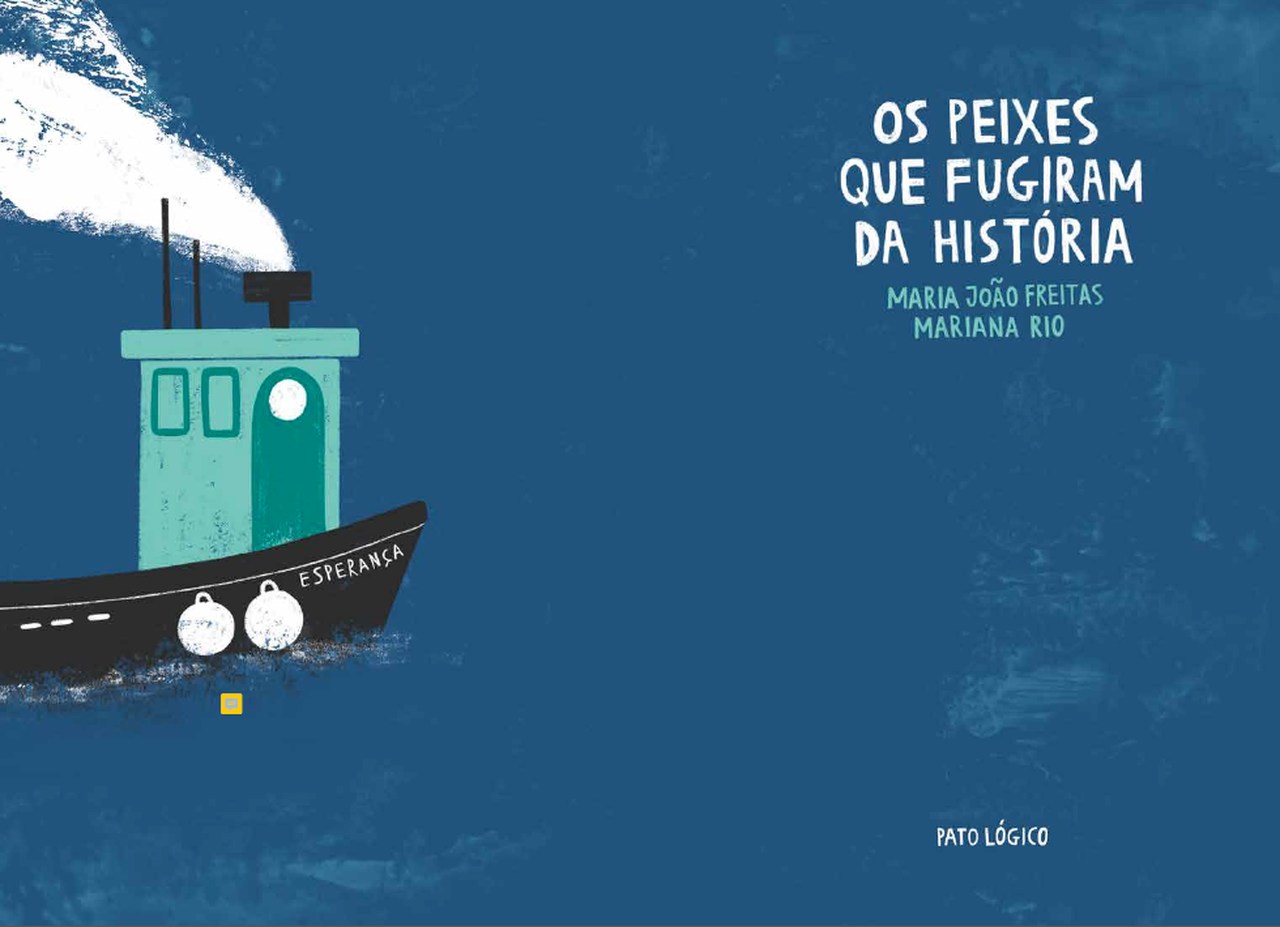 ilustração do livro peixes que fugiram da história